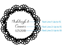 Thumbnail for Personalized Printed Acrylic Tumbler - Rustic Charm Wedding