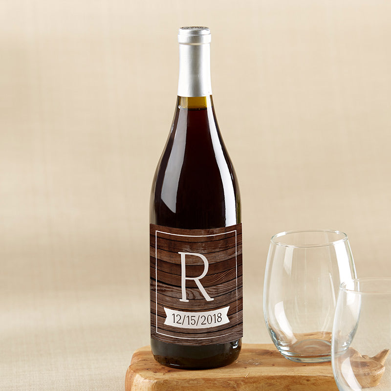 Personalized Wine Bottle Labels - Winter Main Image, Kate Aspen | Wine Bottle Labels