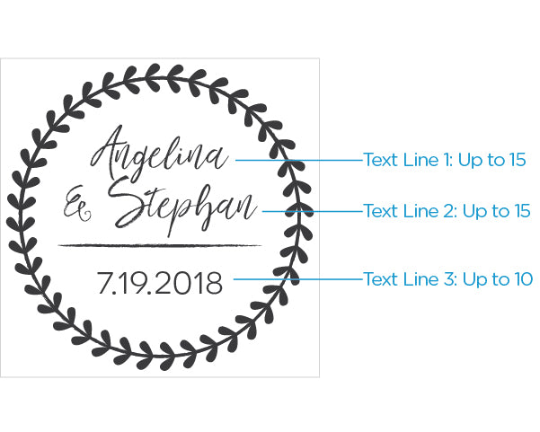 Personalized Glass Coaster - Botanical Garden (Set of 12)
