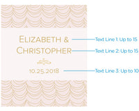 Personalized Wine Bottle Labels - Modern Romance Alternate Image 2, Kate Aspen | Wine Bottle Labels