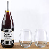 Personalized Wine Bottle Labels - Modern Classic Main Image, Kate Aspen | Wine Bottle Labels