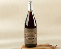 Thumbnail for Personalized Wine Bottle Labels - Boozy Birthday Alternate Image 2, Kate Aspen | Wine Bottle Labels