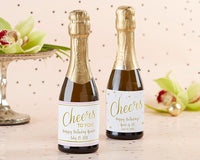 Thumbnail for Personalized Mini Wine Bottle Labels - Birthday For Her Alternate Image 2, Kate Aspen | Wine Bottle Labels