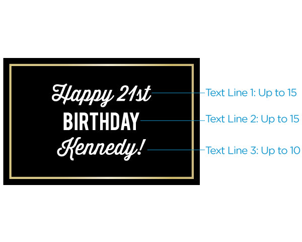Personalized Mini Wine Bottle Labels - Boozy Birthday Alternate Image 3, Kate Aspen | Wine Bottle Labels