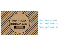 Personalized Mini Wine Bottle Labels - Boozy Birthday Alternate Image 2, Kate Aspen | Wine Bottle Labels