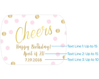 Thumbnail for Personalized Gold Bottle Stopper - Birthday For Her