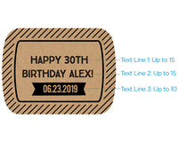 Thumbnail for Personalized Gold Bottle Stopper - Boozy Birthday