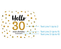 Thumbnail for Personalized Gold Bottle Stopper - Milestone Birthday