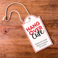 Thumbnail for Personalized Statement Tags - Hangover (Set of 12)