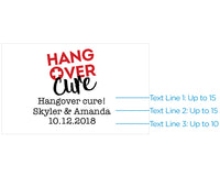 Thumbnail for Personalized Glass Tube Jar - Hangover (Set of 12)