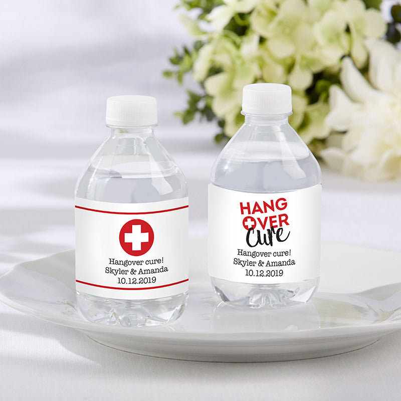 Personalized Water Bottle Labels - Hangover Main Image, Kate Aspen | Water Bottle Labels