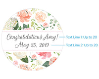 Thumbnail for Personalized Gold Round Candy Tin - Baby Brunch (Set of 12)