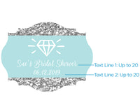 Thumbnail for Vintage 3.8 oz. Milk Bottle Favor Jar - Something Blue (Set of 12) (Personalization Available)