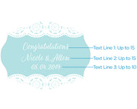 Thumbnail for Vintage 3.8 oz. Milk Bottle Favor Jar - Something Blue (Set of 12) (Personalization Available)