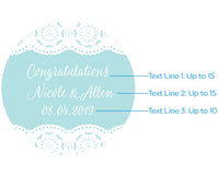 Thumbnail for Personalized Bubble Bottles - Something Blue (Set of 24)