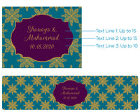 Personalized Water Bottle Labels - Indian Jewel Alternate Image 2, Kate Aspen | Water Bottle Labels