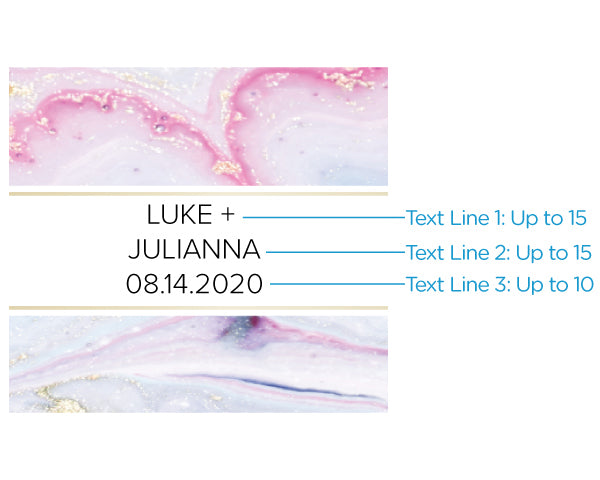 Personalized Water Bottle Labels - Elements Alternate Image 2, Kate Aspen | Water Bottle Labels