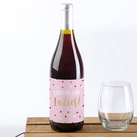 Thumbnail for Bachelorette Party Wine Bottle Label (Set of 6) Main Image, Kate Aspen | Wine Bottle Labels