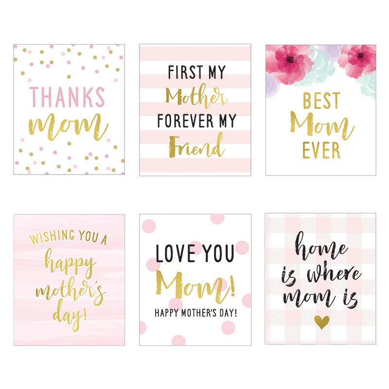 Mother's Day Wine Bottle Label (Set of 6) Alternate Image 2, Kate Aspen | Wine Bottle Labels