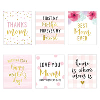 Thumbnail for Mother's Day Wine Bottle Label (Set of 6) Alternate Image 2, Kate Aspen | Wine Bottle Labels