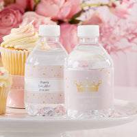 Personalized Water Bottle Labels - Princess Party Main Image, Kate Aspen | Water Bottle Labels