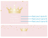 Personalized Water Bottle Labels - Princess Party Alternate Image 3, Kate Aspen | Water Bottle Labels
