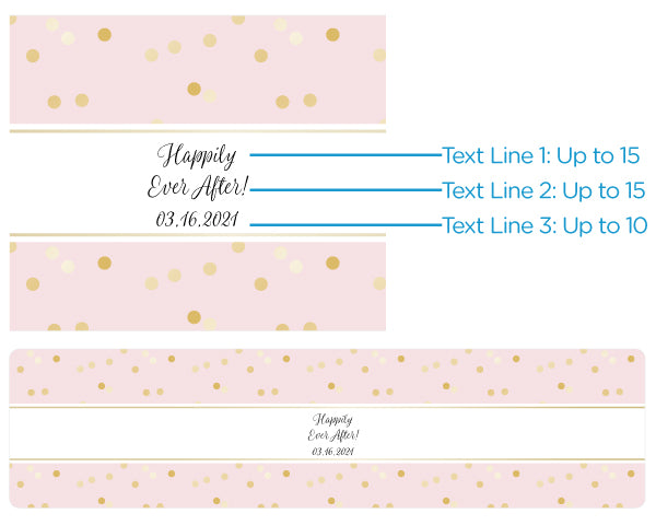 Personalized Water Bottle Labels - Princess Party Alternate Image 2, Kate Aspen | Water Bottle Labels