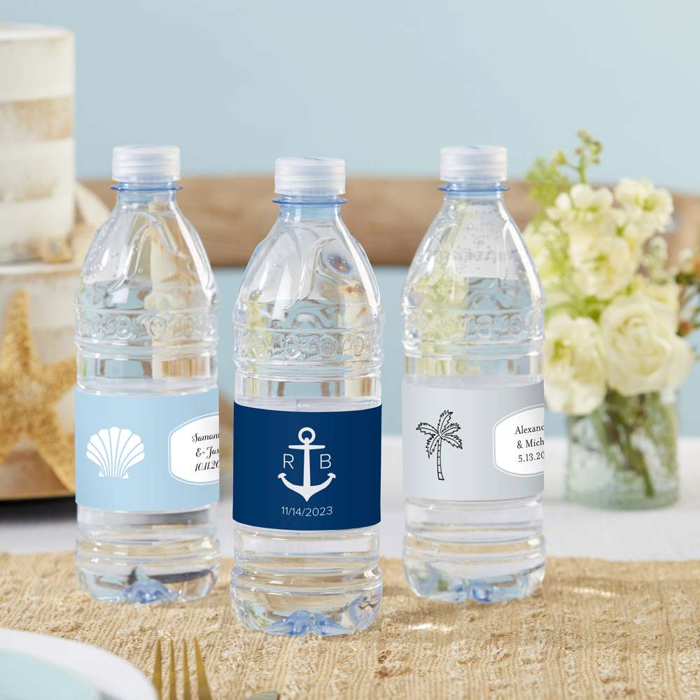 Personalized Water Bottle Labels (Set of 12) Alternate Image 5, Kate Aspen | Water Bottle Labels