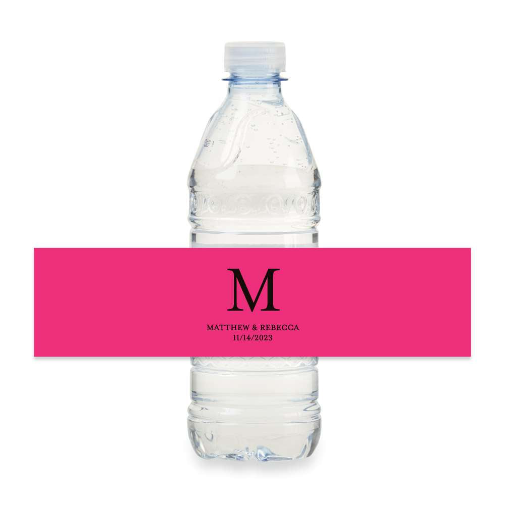Personalized Water Bottle Labels (Set of 12) Alternate Image 7, Kate Aspen | Water Bottle Labels