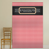 Thumbnail for Personalized Photo Backdrop - Baby Q Main Image, Kate Aspen | Photo Backdrops