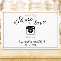 Thumbnail for Personalized Sign (18x12) - Wedding Main Image, Kate Aspen | Banner