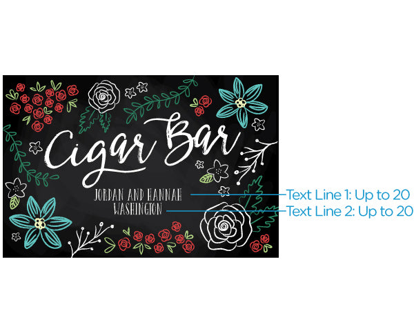 Personalized Sign (18x12) - Chalk Alternate Image 8, Kate Aspen | Banner