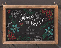 Thumbnail for Personalized Sign (18x12) - Chalk Alternate Image 3, Kate Aspen | Banner