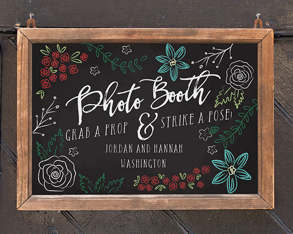 Personalized Sign (18x12) - Chalk Alternate Image 4, Kate Aspen | Banner