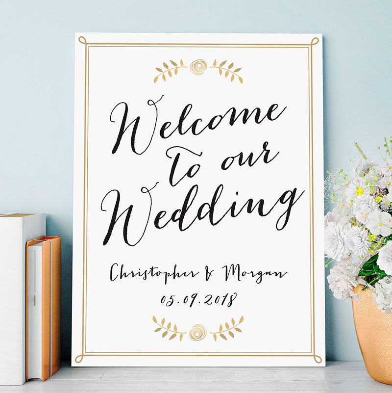 Personalized Poster (18x24) - Wedding Main Image, Kate Aspen | Banner