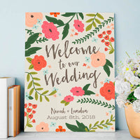 Thumbnail for Personalized Poster (18x24) - Vintage Wedding Main Image, Kate Aspen | Banner