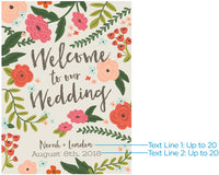 Thumbnail for Personalized Poster (18x24) - Vintage Wedding Alternate Image 4, Kate Aspen | Banner