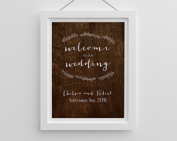 Personalized Poster (18x24) - Rustic Alternate Image 2, Kate Aspen | Banner