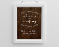Thumbnail for Personalized Poster (18x24) - Rustic Alternate Image 2, Kate Aspen | Banner