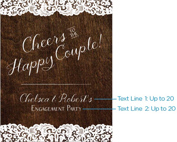 Personalized Poster (18x24) - Country Alternate Image 4, Kate Aspen | Banner