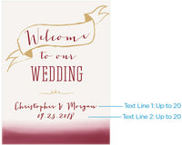Thumbnail for Personalized Poster (18x24) - Vineyard Alternate Image 4, Kate Aspen | Banner