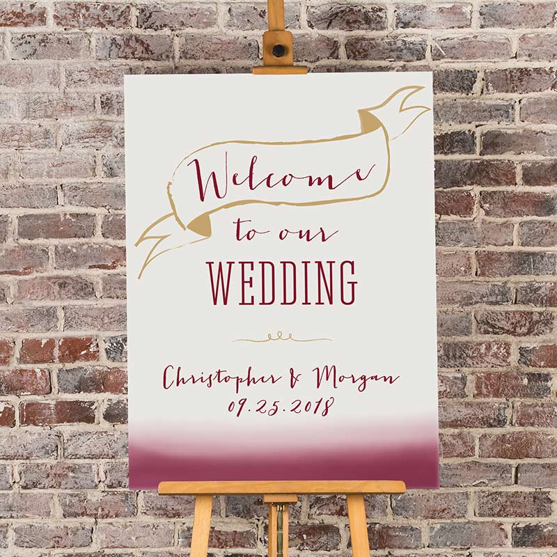 Personalized Poster (18x24) - Vineyard Alternate Image 2, Kate Aspen | Banner