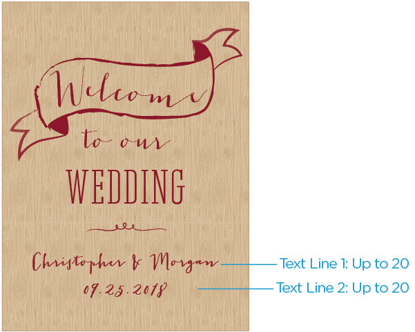 Personalized Poster (18x24) - Vineyard Alternate Image 3, Kate Aspen | Banner