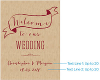 Thumbnail for Personalized Poster (18x24) - Vineyard Alternate Image 3, Kate Aspen | Banner