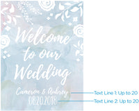 Thumbnail for Personalized Poster (18x24) - Ethereal Wedding Alternate Image 2, Kate Aspen | Banner