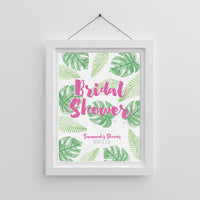 Thumbnail for Personalized Poster (18x24) - Pineapples & Palms Main Image, Kate Aspen | Banner