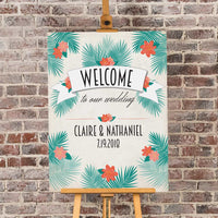 Thumbnail for Personalized Poster (18x24) - Tropical Chic Main Image, Kate Aspen | Banner