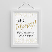 Thumbnail for Personalized Poster (18x24) - Let's Celebrate! Main Image, Kate Aspen | Banner