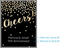 Thumbnail for Personalized Poster (18x24) - Cheers! Alternate Image 2, Kate Aspen | Banner