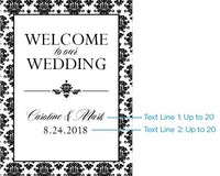 Thumbnail for Personalized Poster (18x24) - Damask Alternate Image 3, Kate Aspen | Banner